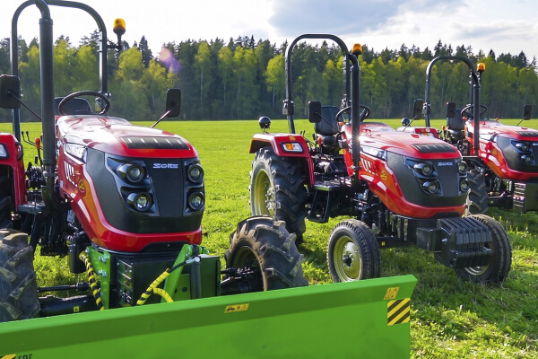Трактор Solis-Gold | Солис-Голд 50 4×4 12+12 Radial agri 250-85R20 / 340-85R28 (с ПСМ)