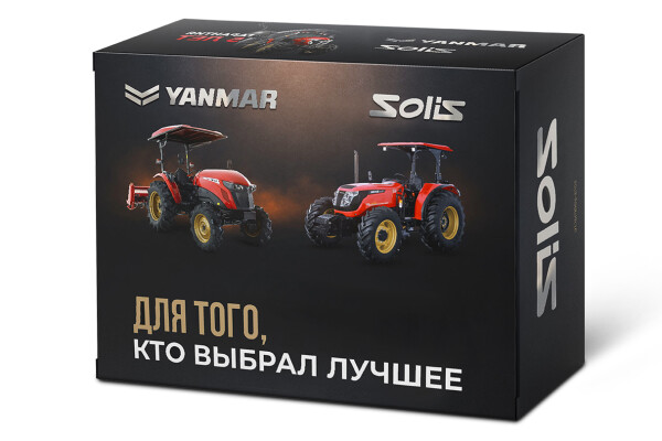 Трактор Solis-Gold | Солис-Голд 24 4×4 6+2B Galaxy PRO 220/55 R12 / 280/70 R16 (с ПСМ)